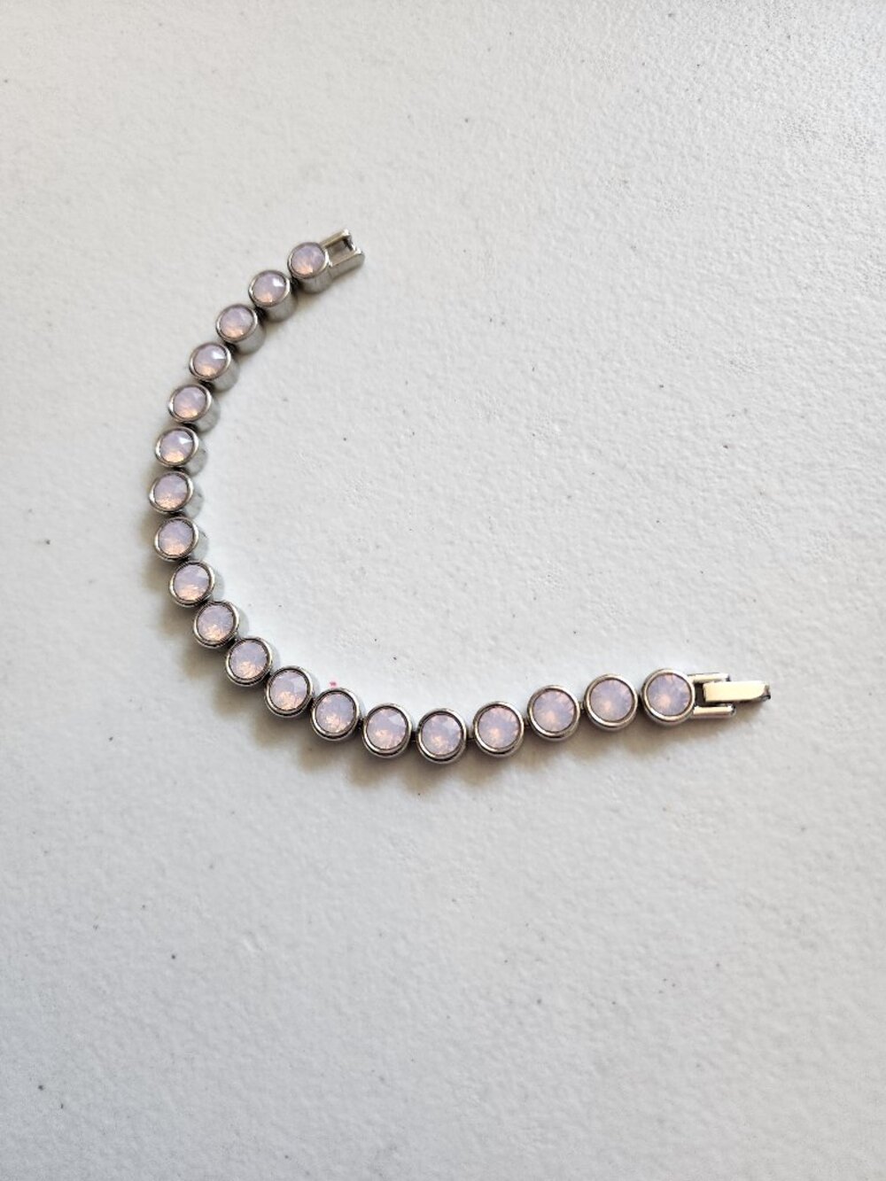 Touchstone Crystal Ice Bracelet Soft Rose Ignite